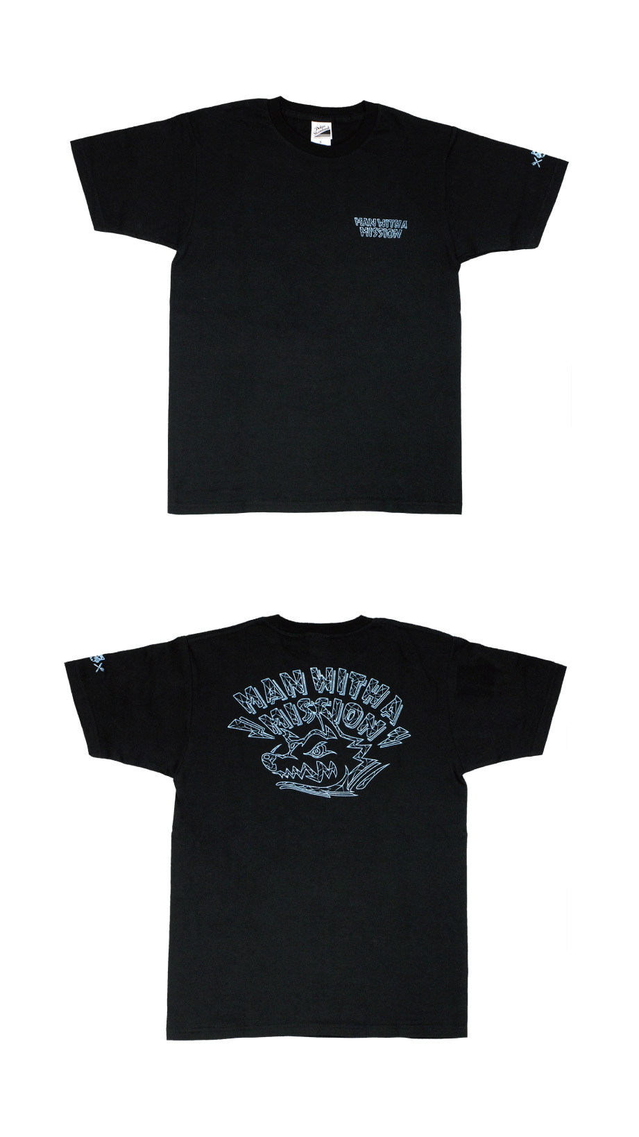 MAN WITH A MISSION ロゴ Tシャツ マンウィズ-eastgate.mk