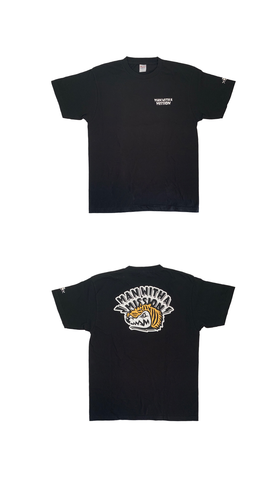 メール便可/取り寄せ MAN WITH A MISSION キラキラロゴTシャツ Lサイズ